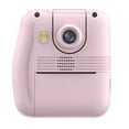 thumbnail image 1 of Flip Lens Kids Portable Printer Thermal Paper Stickers Mini Printers Multi-Function Digital Small SLR Pink, 1 of 8