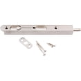 thumbnail image 1 of Flip-Lever Flush Bolt, 7 Inches, Satin Nickel by Stone Harbor Hardware, 1 of 2