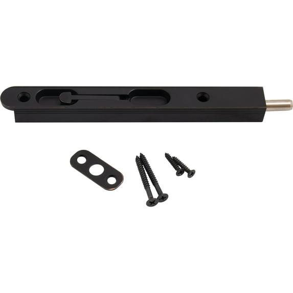 Flip-Lever Flush Bolt, 7 Inches, Vintage Bronze by Stone Harbor Hardware