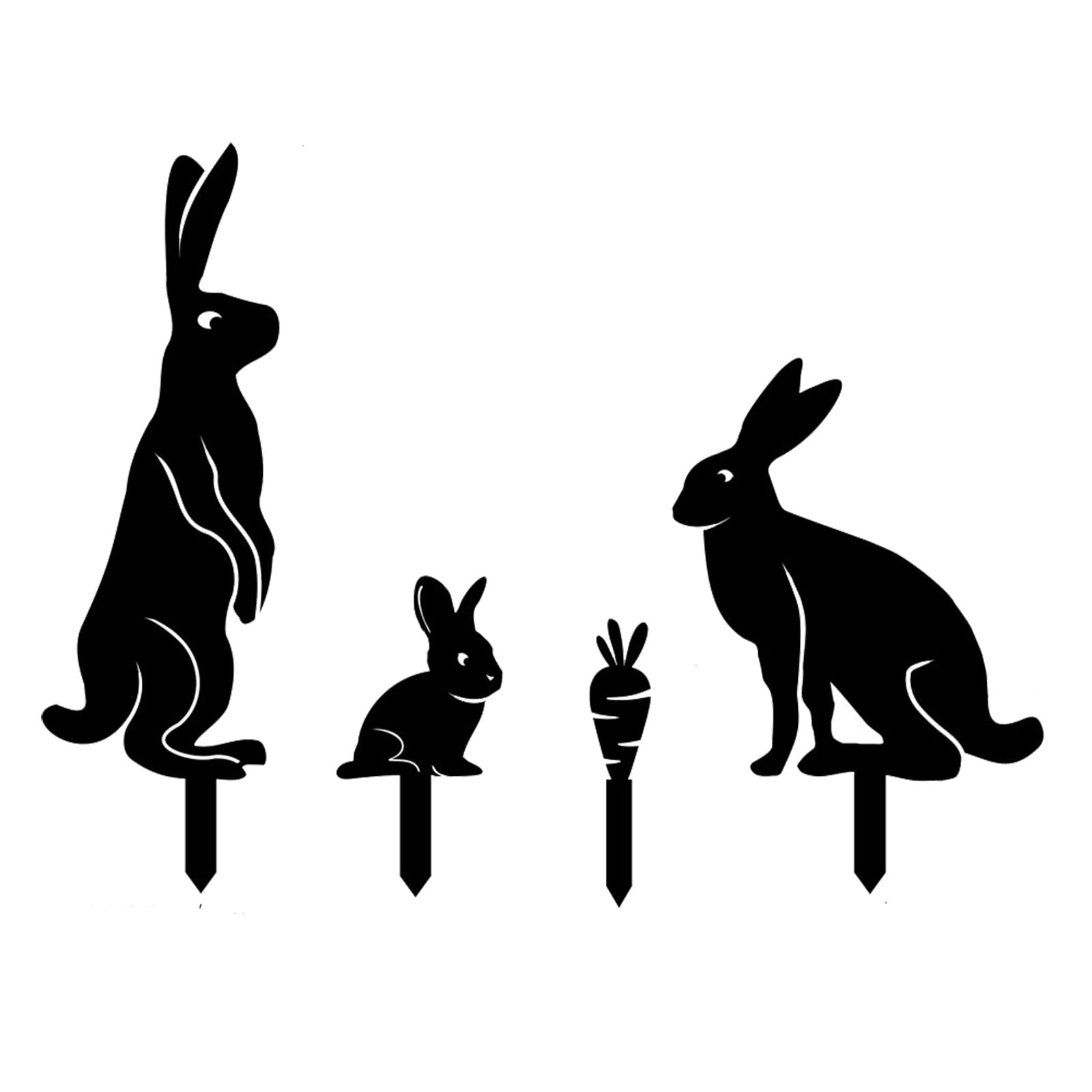 Flip Name Sticks Fabric Staples Short Garden Signs Flowers Rain Gauge