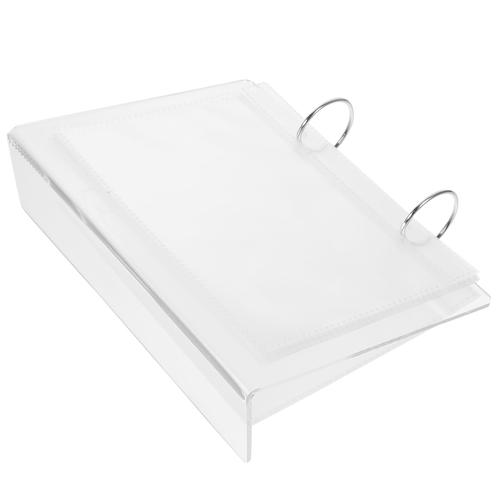 Flip Photo Album Photo Frame Table Photo Holder Clear Self Standing
