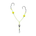 thumbnail image 1 of Flip & Reverse Bottom Fishing Rig - Double Hook Tandem Setup with Swivel (Durable Metal & Line), 1 of 3