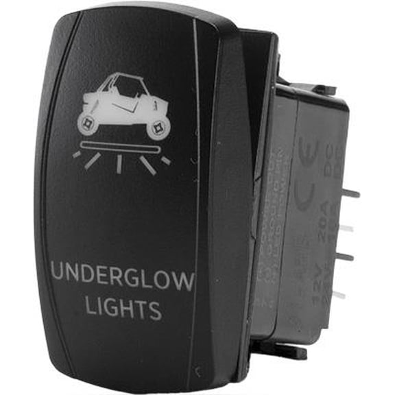 Flip SC1-AMB-L65 Dash Switch - Underglow Lights On/Off