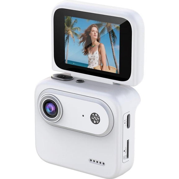 Flip Screen 4K Action Camera With 143° Wide Angle Lens 6-Hour Battery And Anti-Shake For Vlogging Cycling Travel