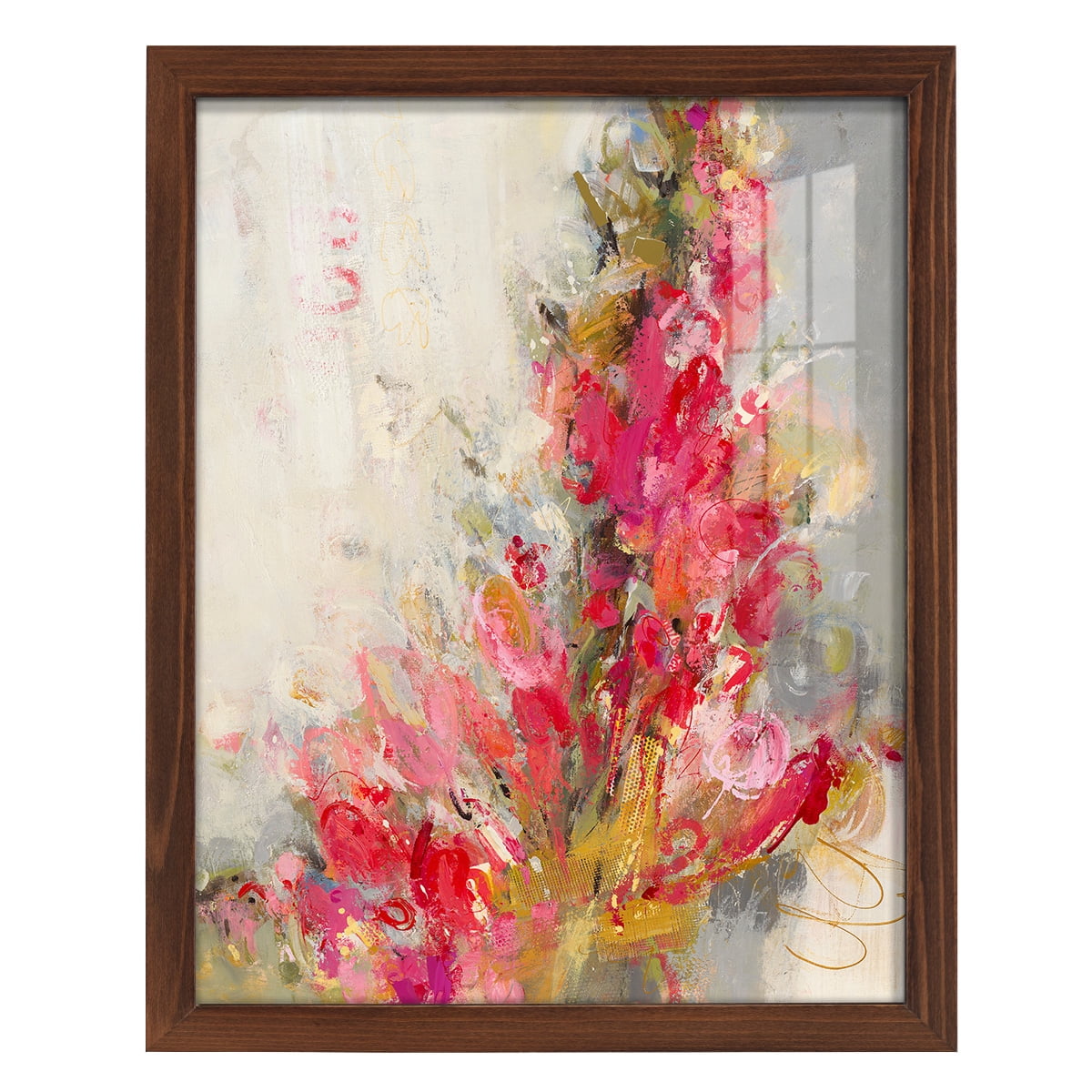 Flip Side - Framed Print w/glass - Chestnut