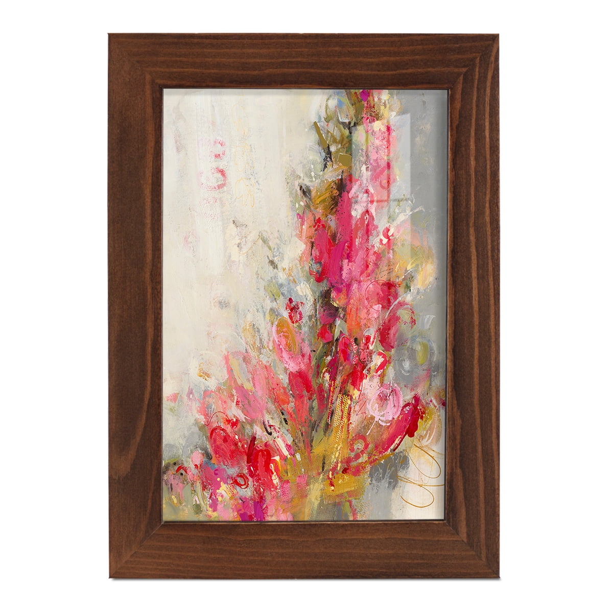 Flip Side - Framed Print w/glass - Chestnut