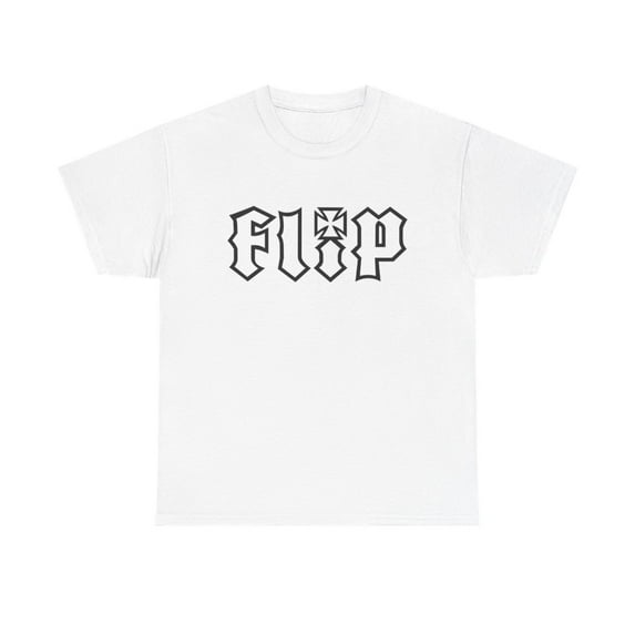 Flip Skateboards Skate Classic 90s Premium Design T Shirt Colors White