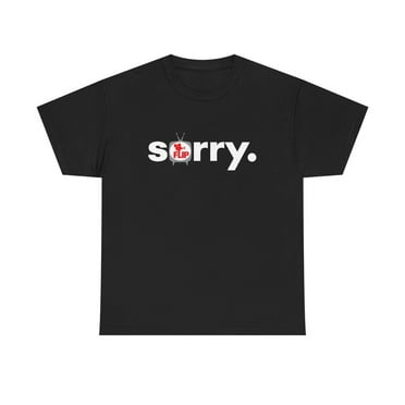 Flip Sorry Skateboards Skate Classic Video 90s Premium Design T Shirt - Black / L