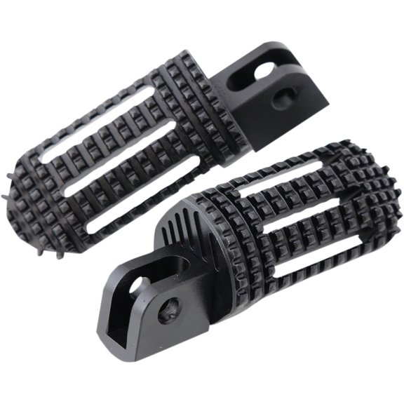 Flip Sportbike Footpegs (Black) for 03-21 Kawasaki ZX636