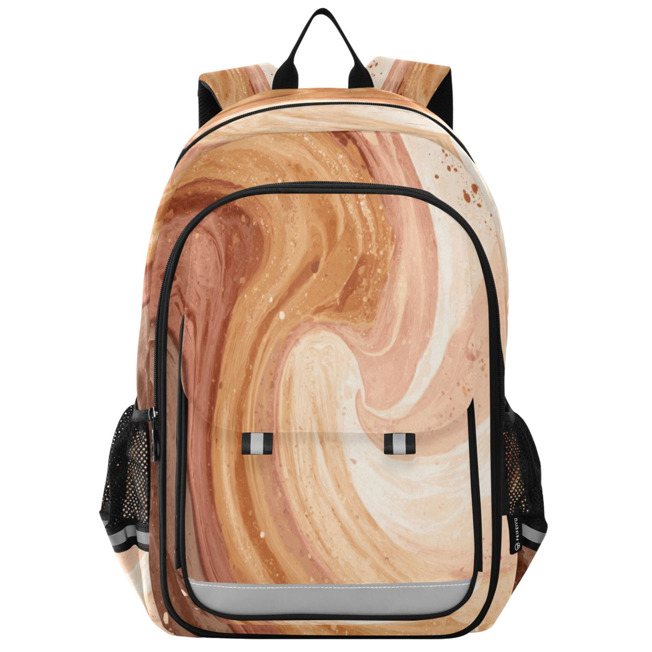 Flip-Top Backpack 17L Capacity Lightweight Bookpack Reflective Safety ...