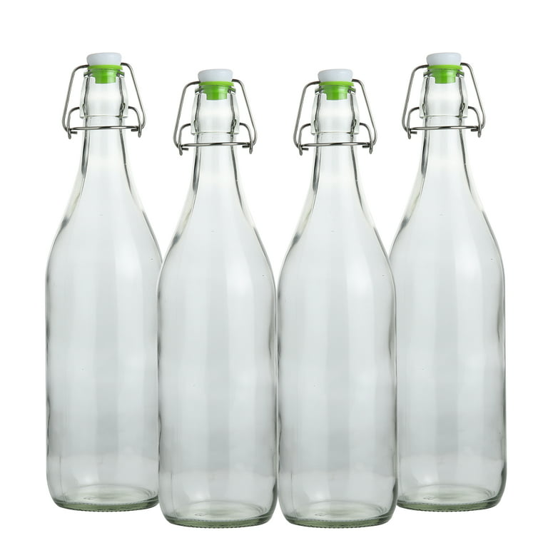 https://i5.walmartimages.com/seo/Flip-Top-Glass-Bottle-1-Liter-33-fl-oz-Pack-4-Swing-Brewing-Stopper-Beverages-Oil-Vinegar-Kombucha-Beer-Water-Soda-Kefir-Airtight-Lid-Leak-Proof-Cap-_c9f38e11-48bb-4349-b6d6-f3b5e47fccbb_1.24c48145af198b54bbdaf091f225cd37.jpeg?odnHeight=768&odnWidth=768&odnBg=FFFFFF