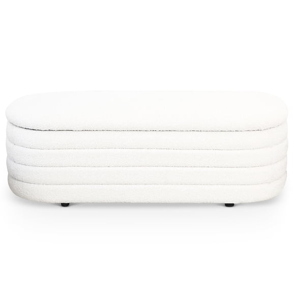 Flip Top Storage Bench | Adaptable for Any Room | Quick Assembly and Easy Cleaning