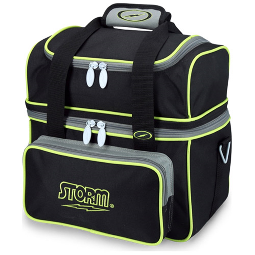 Flip Tote Bowling Bag by Storm- Black/Gray/Lime