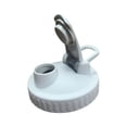 thumbnail image 1 of Flip Type Lemonade Coffee Leak-proof Jar Cap Wide Mouth Household Kitchen Tool, 1 of 6