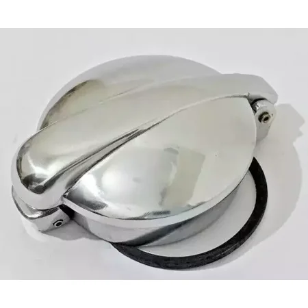 Flip Up Gas Petrol Fuel Filler Monza Cap Alloy 2" Inch Threaded Neck