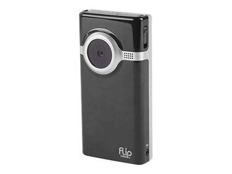 Flip Video Mino F360 - Camcorder - 0.31 MP - flash 2 GB - internal flash memory - black - image 1 of 5