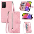 thumbnail image 1 of Flip Wallet Case for Compatible with Samsung Galaxy A03S Zipper Pocket Case with Card Holder Slot Magnetic Closure Lanyard Flip Cover Compatible with Samsung Galaxy A03S 6.5inch, 1 of 10