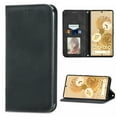 thumbnail image 1 of Flip Wallet Case Compatible with Samsung Galaxy S25, PU Leather Magnetic Folio Cover with with Card Holder & Stand Function Shockproof Durable Full Protection Phone Case, for Men Women, Black, 1 of 4