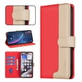 thumbnail image 1 of Flip Wallet Case for Samsung Galaxy A32 5G, Luxury PU Leather Magnetic Folio Cover with RFID Blocking Credit Card Holder,Kickstand - TPU Shockproof TPU Inner Durable Protective Phone Case,Red, 1 of 11