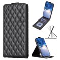 thumbnail image 1 of Flip Wallet Case for Samsung Galaxy S25, PU Leather Magnetic Snap Folio Cover with Card Holder, Kickstand Function - TPU Shockproof Durable Protective Phone Case for Samsung Galaxy S25, Black, 1 of 7