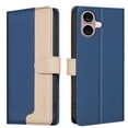 thumbnail image 1 of Flip Wallet Case for iPhone 16 Plus, Luxury PU Leather Magnetic Folio Cover with RFID Blocking Credit Card Holder,Kickstand - TPU Shockproof TPU Inner Durable Protective Phone Case,Blue, 1 of 10