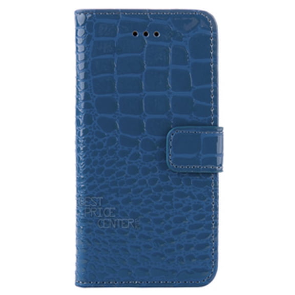 Flip Wallet Folio Phone Case Croc Embossed leather for iPhone 6s iPhone 6