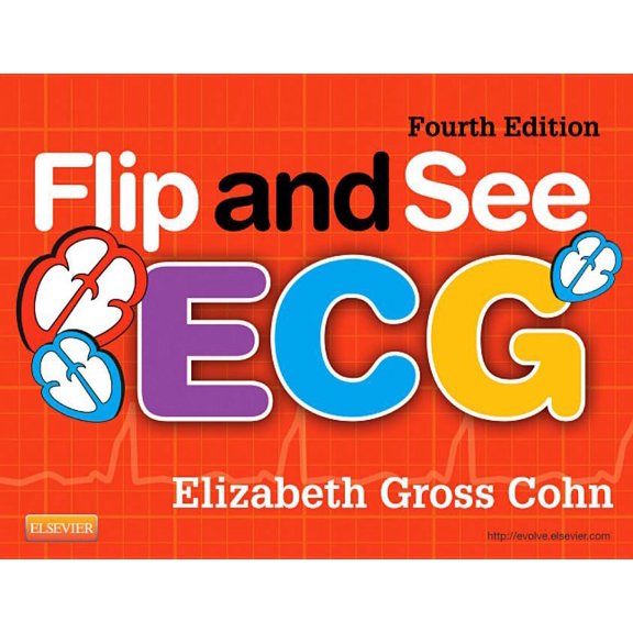 Flip and See ECG, (Spiral-Bound)