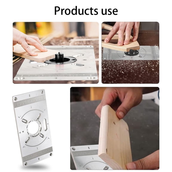 Flip board,Flip With 4 Tool Flip With Router Table Plate Table Plate Tool Plate Tool Flip Alloy Router Table Qisuo Alloy Alloy Siuke Flip Alloy Havou Black