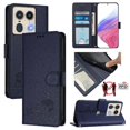 thumbnail image 1 of Flip case for GANGXUN MOTOROLA Edge 50 5G Wallet Case with Kickstand, Card Slots, RFID Block, Cat Design, 1 of 5
