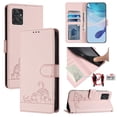 thumbnail image 1 of Flip case for GANGXUN Motorola MOTO G POWER 2023 Wallet Case with Kickstand, Card Slots, RFID Block, Cat Design, 1 of 5