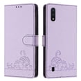 thumbnail image 1 of Flip case for GANGXUN Samsung Galaxy A10 Wallet Case with Kickstand, Card Slots, RFID Block, Cat Design, 1 of 5