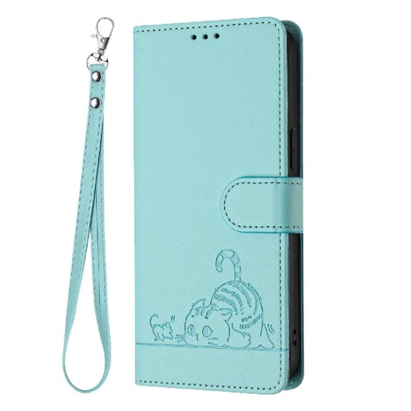 Flip case for GANGXUN Samsung Galaxy Note 10 Lite Wallet Case with Kickstand, Card Slots, RFID Block, Cat Design