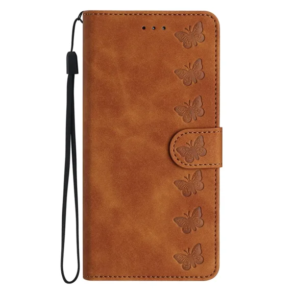 Flip cover suitable for Xiaomi 10T PRO phone case wallet, butterfly embossed PU leather shell protection bumper card clip magnetic folding phone case