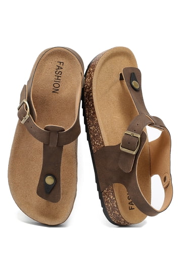 Mens Leather Sandals in Mens Sandals - Walmart.com