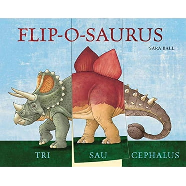 Pre-Owned Flip-O-Saurus: Make Your Own Wacky Dinosaur! (Board book) 0789210614 9780789210616