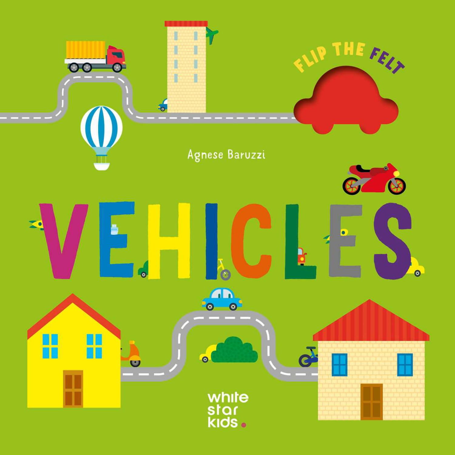 Flip the Felt Vehicles (Board Book)