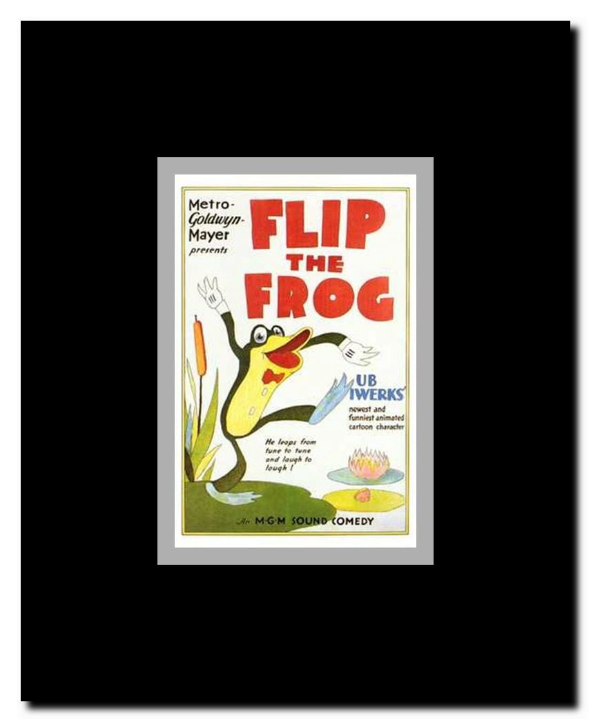 Flip the Frog Framed Movie Poster