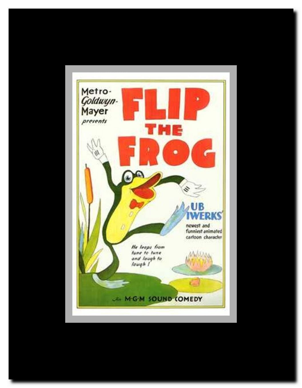 Flip the Frog Framed Movie Poster