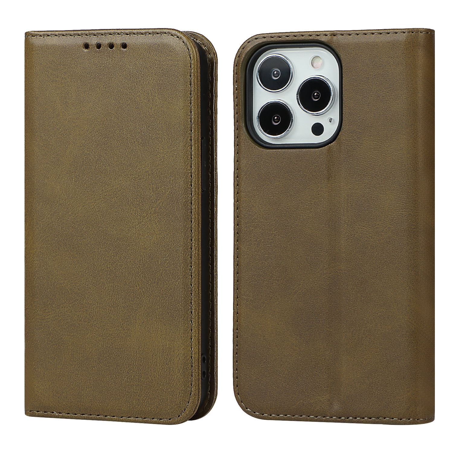 Flip wallet phone case for iPhone 16 Pro Max 16E 15 Plus 14 13 Mini 12 ...