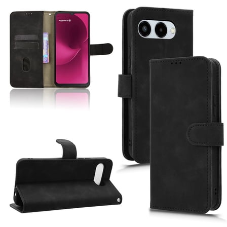 Flip wallet phone leather case suitable for T-Mobile Revvl 8 7 6 Pro