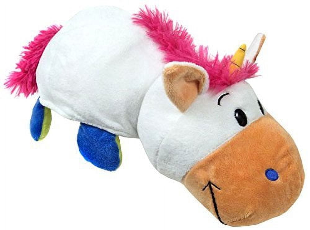 FlipaZoo The 16 Pillow with 2 Sides of Fun for Everyone - Each Huggable ...