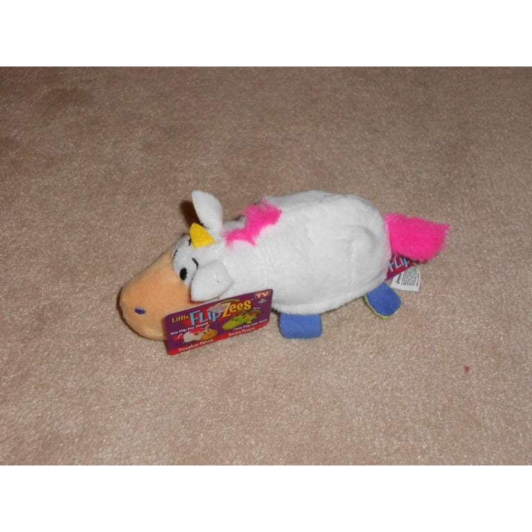 FlipaZoo 5inch Flipzee Stuffed Animal Plush Unicorn to Dragon Soft