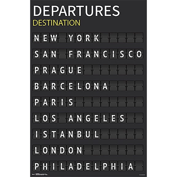 Flipboard - Destination Wall Poster, 22.375" x 34"