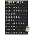 thumbnail image 1 of Flipboard - Destination Wall Poster with Push Pins, 22.375" x 34", 1 of 4