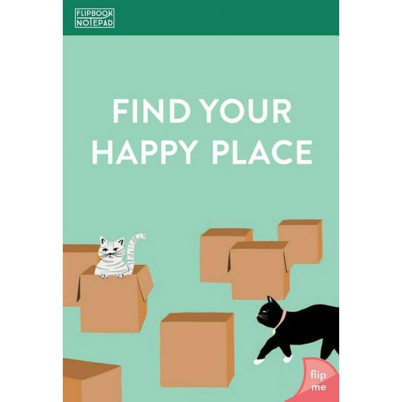 Flipbook Notepad: Find Your Happy Place (Other)
