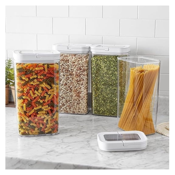 Fliplock Food Storage Containers (Pack of 4)