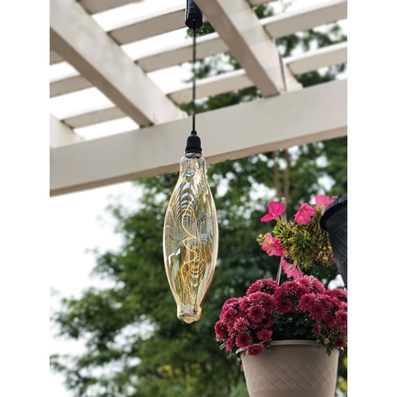 Flipo RetroEssence Battery Operated LED Vintage Light - N/A Chestnut