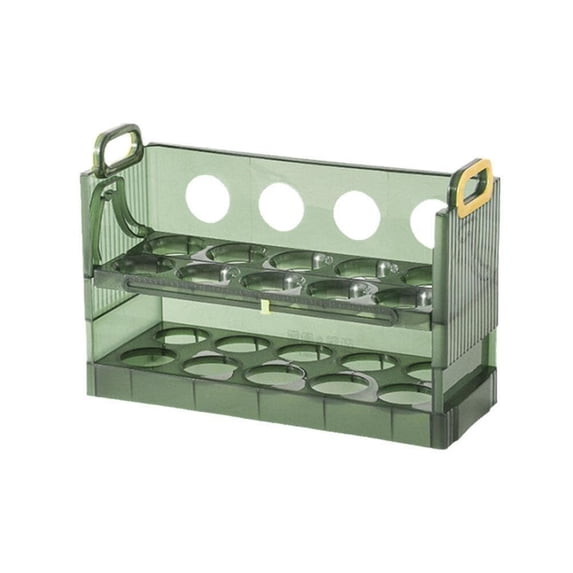 Flippable Refrigerator Side Door Storage Rack Kitchen Storage Egg Storage Egg Tray Storage Box Egg Box A