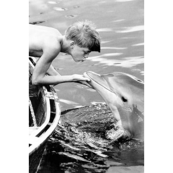 Flipper Luke Halpin Dolphin 24x36 Poster