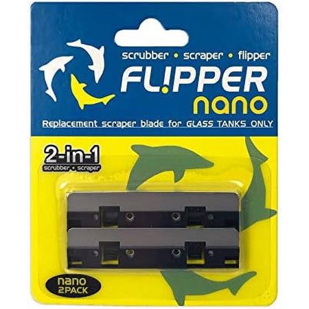 Flipper Nano Aquarium Scraper Replacement Blades For Fish Tank Cleaning Kits